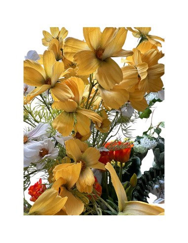 Fiori di Lena - Bush margherite gialle cm 70 h
