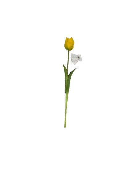 Fiori di Lena - Tulipano real touch giallo cm 45 h