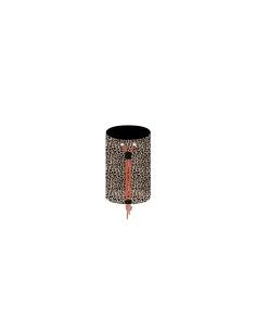 Leopard - Sacca mare classic nude/nero dettagli arancio cm 25 x 25 x 50 2
