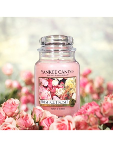 Yankee Candle - Candela in Giara Grande Fresh Cut Roses