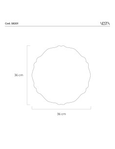 Vesta Home - Set 2 Sottopiatti Natalizi·schiaccianoci·36 X 36 H Th. 3 Mm 2