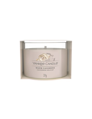 Yankee Candle - Candela votive in vetro ''Warm Cashmere''