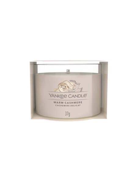 Yankee Candle - Candela votive in vetro ''Warm Cashmere''