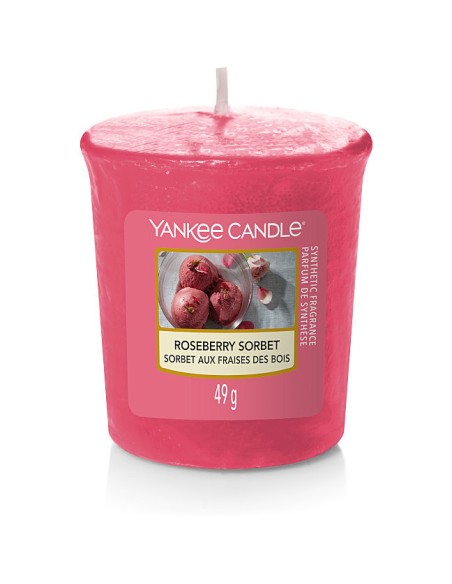 Yankee Candle - Candela Sampler Roseberry Sorbet