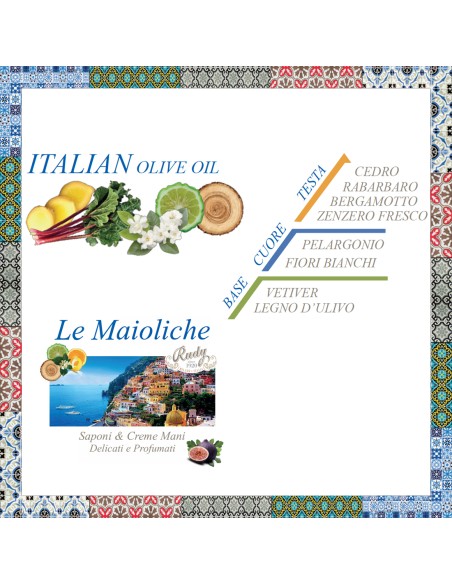 Le Maioliche - Crema Mani Italian Olive Oil 100Ml