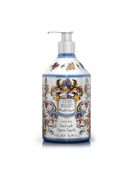 Le Maioliche - Sapone Liquido Amalfi Peony 500Ml