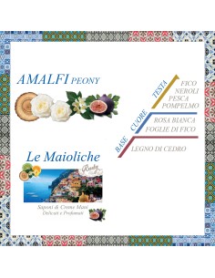Le Maioliche - Sapone Liquido Amalfi Peony 500Ml 2