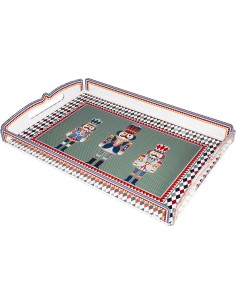 Vesta Home - Vassoio Grande - Natale 2025·schiaccianoci·45 X 31 X 6,1 H Th. 4 Mm
