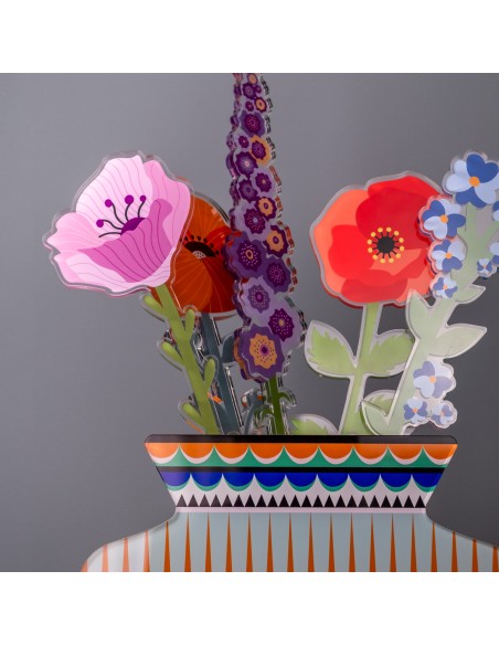 Vesta Home - Fiore Petunia Grande Kit 6 Pz Funny Flowers·viola·12 X 57,5 H Th. 5 Mm