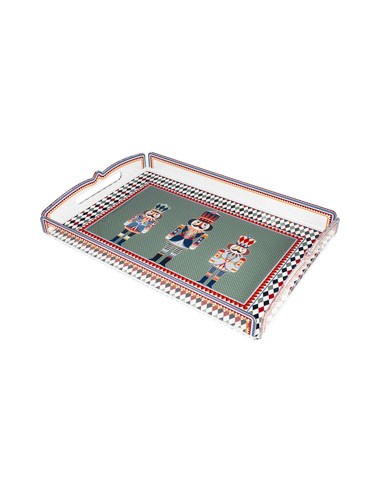 Vesta Home - Vassoio Grande - Natale 2025·schiaccianoci·45 X 31 X 6,1 H Th. 4 Mm