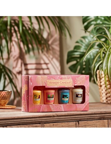 Yankee Candle - Confezione regalo con 4 candele sampler