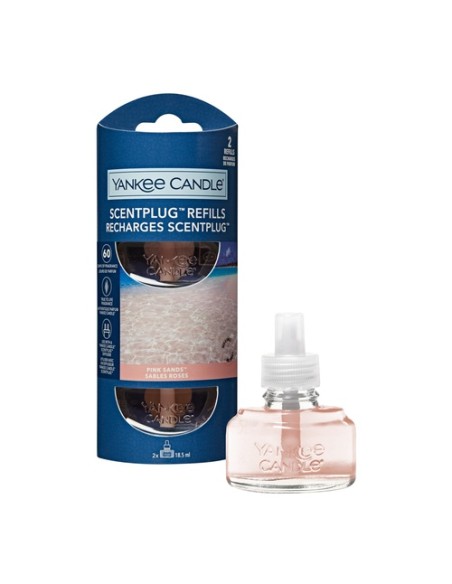 Yankee Candle - ScentPlug™ Confezione 2 ricariche perDiffusore di Fragranza Elettrico Pink Sands™