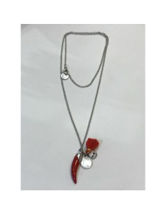 Collana Buone Vibrazioni rosso