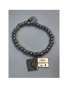 Bracciale elasticizzato Pensiero x te 'Osa chiedere la Luna'