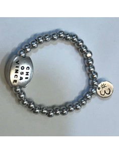 Bracciale elasticizzato New York 'Chi osa vince'