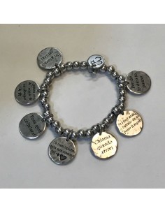 Bracciale elasticizzato Mammamia 7 frasi
