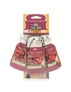 Yankee Candle - Car Jar® Bonus x 3 Black Cherry