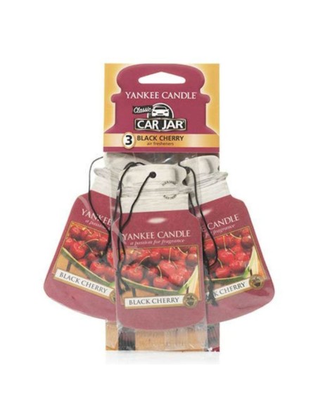 Yankee Candle - Car Jar® Bonus x 3 Black Cherry