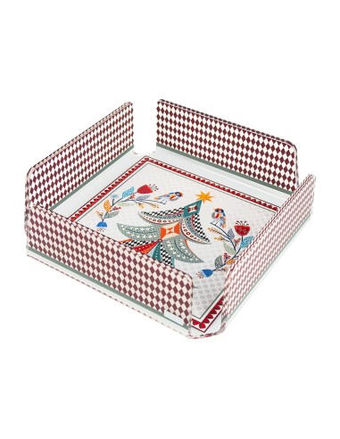 Vesta Home - Portatovaglioli Medio Natale 2025·albero·18,5 X 18,5 X 9,5 H Th. 4 Mm