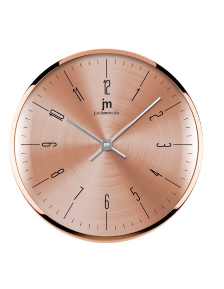 Orologio Da Parete Con Cassa In Alluminio Rose Gold
