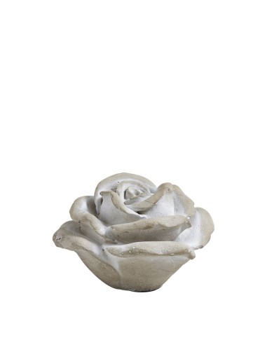 Mathilde M - Decoro in cemento Rosa Giardino Antico ø 10,6 CM