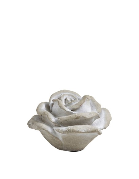 Mathilde M - Decoro in cemento Rosa Giardino Antico ø 10,6 CM