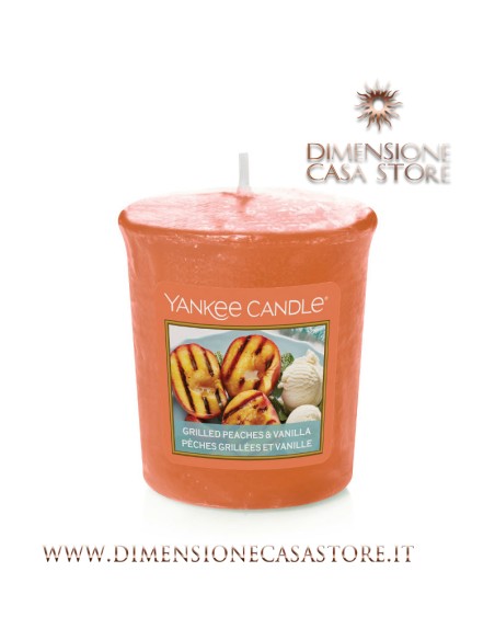 Yankee Candle - Candela sampler Grilled peaches and vanilla