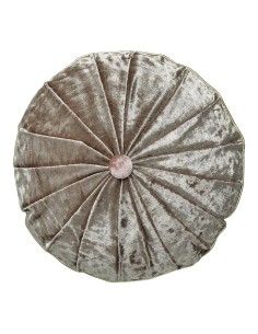 Mathilde M - Cuscino Merveille in velluto bicolore ø 35 cm
