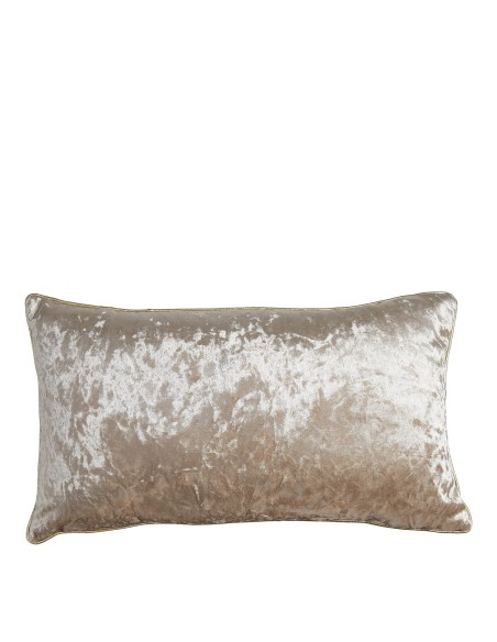 Mathilde M - Cuscino Merveille in velluto bicolore 45 x 30 cm