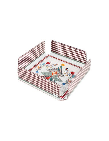 Vesta Home - Portatovaglioli Medio Natale 2025·albero·18,5 X 18,5 X 9,5 H Th. 4 Mm