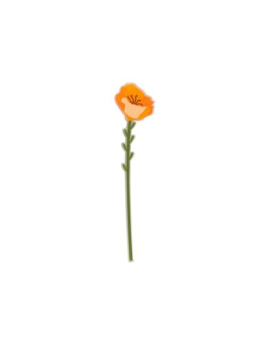 Vesta Home - Fiore Petunia Piccolo Kit 6 Pz Funny Flowers·arancione·10,5 X 44 H Th. 5 Mm