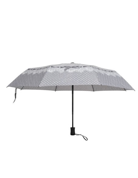 Mathilde M - Ombrello pieghevole decorato pizzo ø 97 x 56 cm (aperto) - dim. ø 5 x 28,5 cm (chiuso)