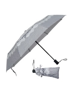 Mathilde M - Ombrello pieghevole decorato pizzo ø 97 x 56 cm (aperto) - dim. ø 5 x 28,5 cm (chiuso)