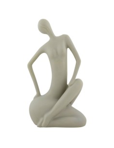 Statua in porcellana tortora cm 18