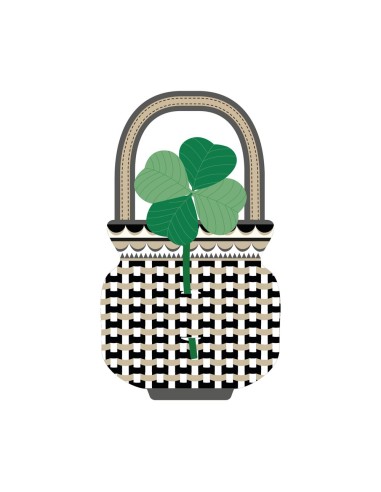 Vesta Home - Bomboniera - Quadrifoglio Kit 6 Pz·verde·10 X 19 H Th. 3 Mm
