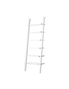 Vesta Home - Way Up Large Libreria 6 Ripiani·trasparente·48 X 33,5 X 200 H Cm Shleves: 48 X 28 H Th. Structure 15 Mm Th. Shelves 2