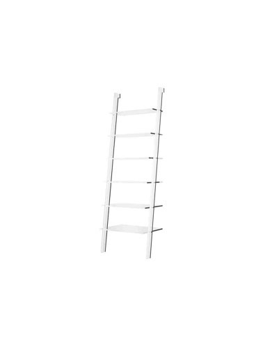 Vesta Home - Way Up Large Libreria 6 Ripiani·trasparente·48 X 33,5 X 200 H Cm Shleves: 48 X 28 H Th. Structure 15 Mm Th. Shelves