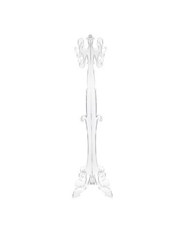iPLEX - Thonet Appendiabiti design inizio secolo XX in plexiglass Trasparente. Made in Italy - Trasparente/Trasparente - 56x173x