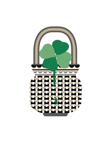 Vesta Home - Bomboniera - Quadrifoglio Kit 6 Pz·verde·10 X 19 H Th. 3 Mm