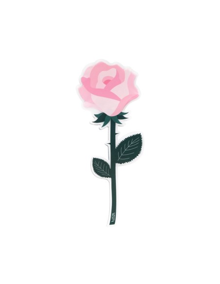 Vesta Home - Fiore Bomboniera Singolo Rosa Rosa·rosa·7,5 X 19,5 H Th. 3 Mm