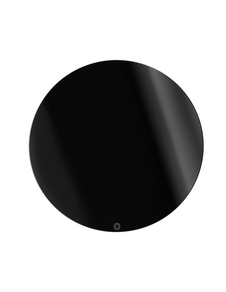 iPLEX Design - Serving Sottobicchiere / Sottopiatto Rotondo Nero in plexiglass - 10 / 33x0,3 / 0,3x10 / 33 - 10/33x0,3/0,3x10/33