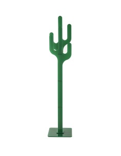 iPLEX - Appendiabiti linea Peyote design cactus in plexiglass verde pieno. - arredamento casa ingresso studio ufficio di lavoro 
