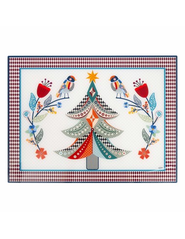 Vesta Home - Set 2 Tovagliette Rigide Natalizie·albero·40 X 30 H Th. 2 Mm