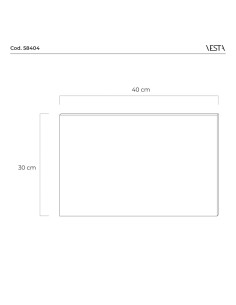 Vesta Home - Set 2 Tovagliette Rigide Natalizie·albero·40 X 30 H Th. 2 Mm 2