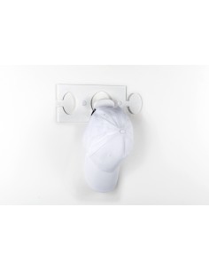 iPLEX - Puzzle Appendino da parete componibile in plexiglass bianco. - arredamento casa ingresso ufficio di lavoro Made in Italy 2