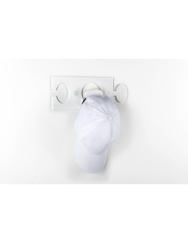 iPLEX - Puzzle Appendino da parete componibile in plexiglass bianco. - arredamento casa ingresso ufficio di lavoro Made in Italy