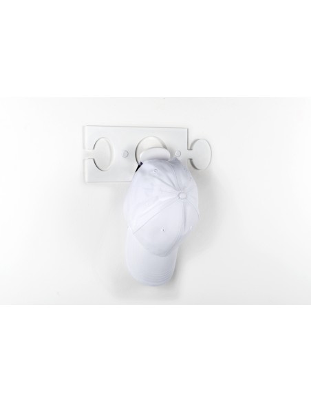 iPLEX - Puzzle Appendino da parete componibile in plexiglass bianco. - arredamento casa ingresso ufficio di lavoro Made in Italy