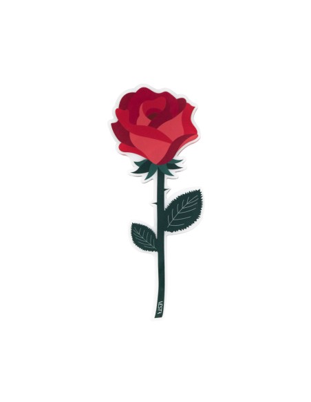 Vesta Home - Bomboniera - Rosa Rossa Kit 6 Pz·rosso·7,5 X 19,5 H Th. 3 Mm