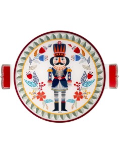 Vesta Home - Portatorta Collezione Natale 2025·schiaccianoci·36,5 X 30 X 2 H Th. 4 Mm