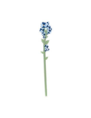Vesta Home - Fiore Nontiscordardime Piccolo Kit 6 Pz Funny Flowers·azzurro·8 X 46,5 H Th. 5 Mm